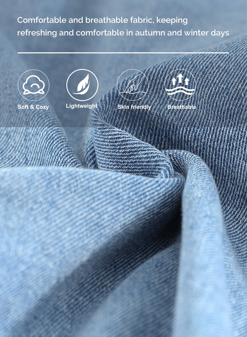 Denim Jacket for Women Long Sleeve Boyfriend Jean Jacket Loose Coat White XL Female